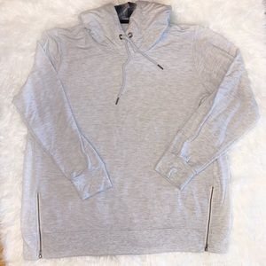 Maurice’s Plaid Hooded Sweatshirt with Zip Sides